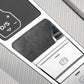 Passend für Audi C8 A6 A7 Handbremse Blende Abdeckung Wildleder