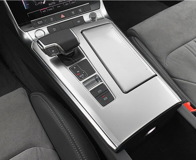 Passend für Audi A6 C8 2019 2020 Mittelkonsole Silber Blende Veredelung Schutz