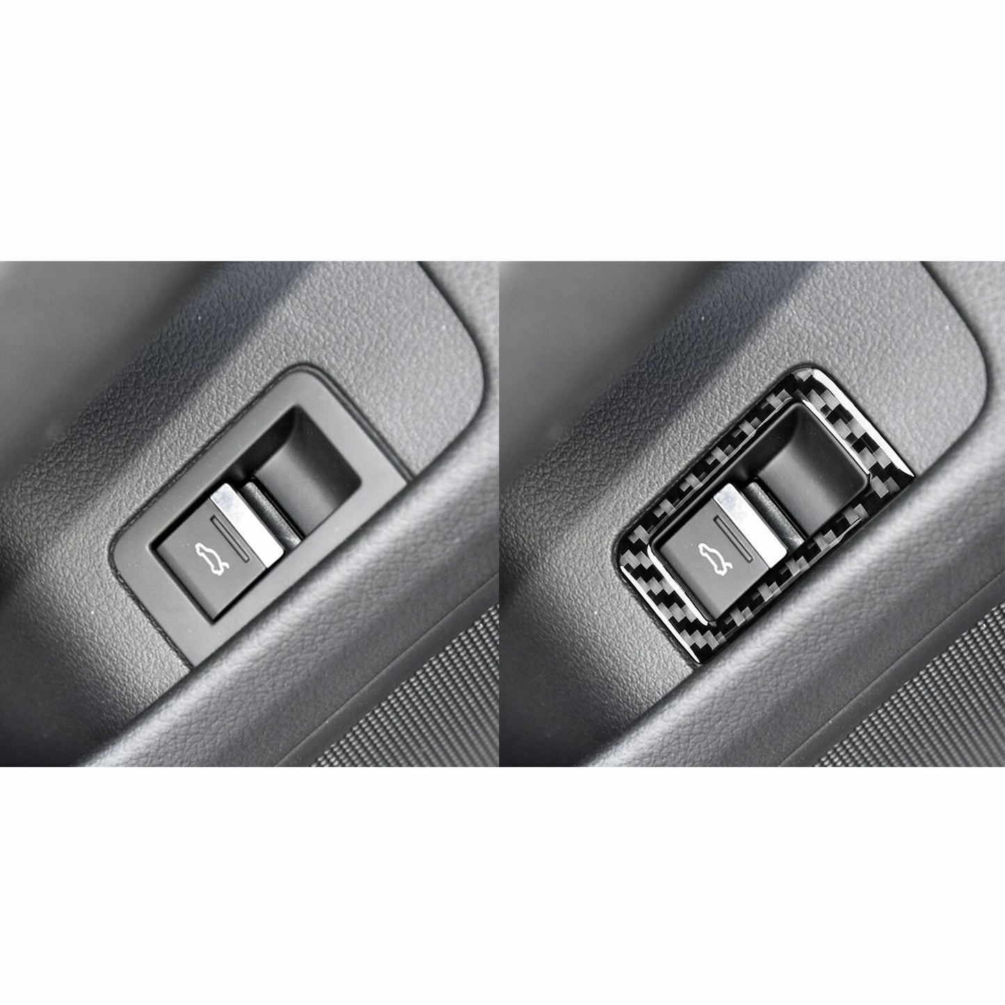 Passend für Audi A6 C8 A7 ab 2019 Kofferraumtaste Blende Rahmen Zierblende