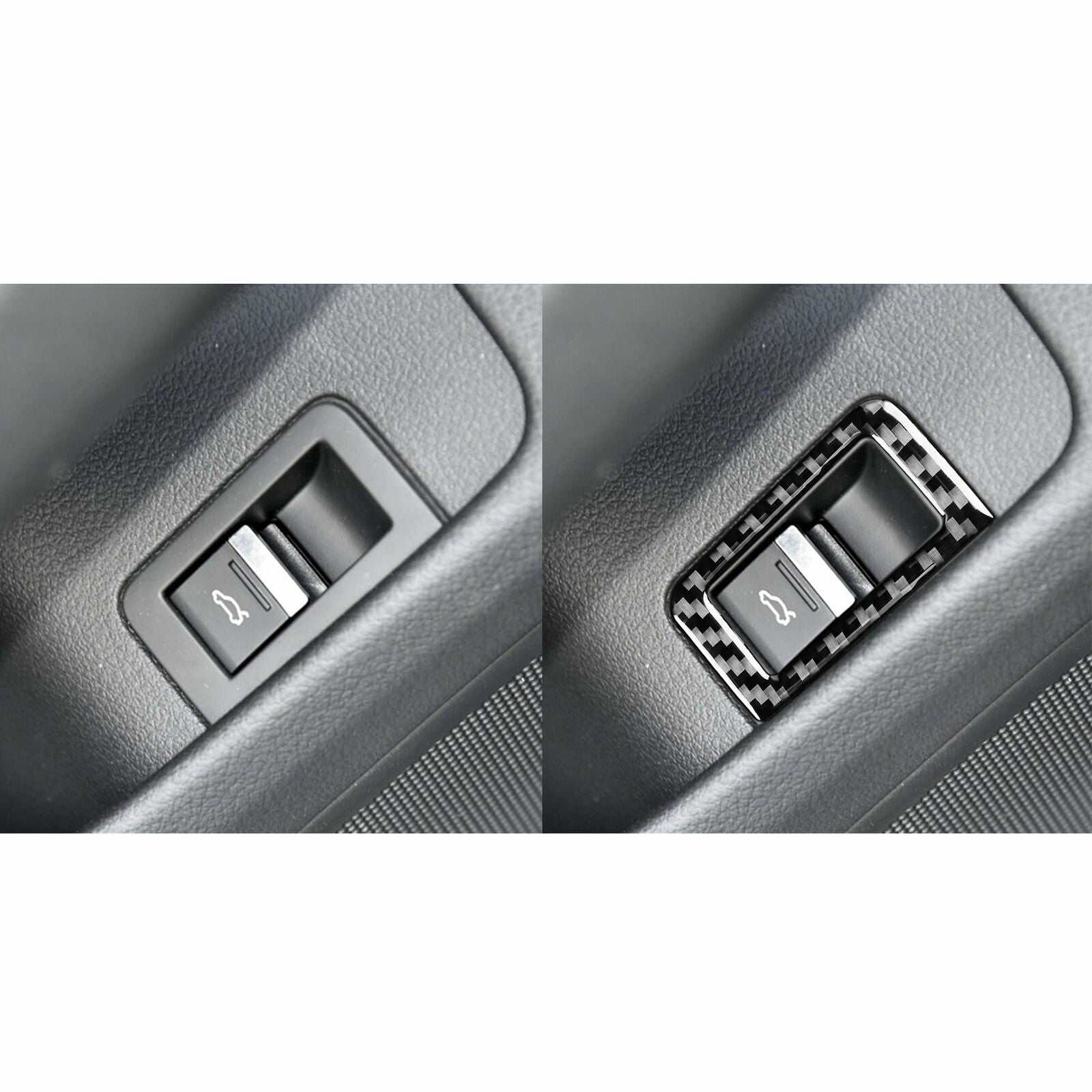 Passend für Audi A6 C8 A7 ab 2019 Kofferraumtaste Blende Rahmen Zierblende
