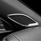 Passend für Mercedes A Klasse Lüftung Blende Abdeckung Rahmen Silber