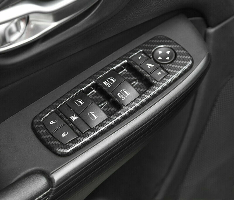 Passend für Jeep Cherokee Fensterheber Rahmen Abdeckung Blenden Tuning