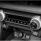 Passend für Toyota RAV4 Klima Blende Abdeckung Rahmen Carbon
