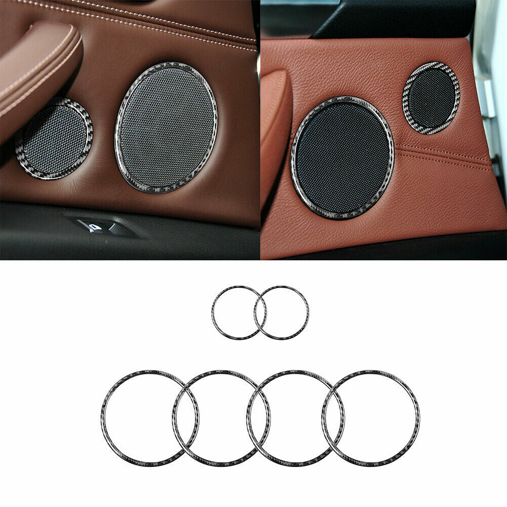 Passend für BMW X5 X6 F15 F16 2014-2017 Lautsprecher Blenden Rahmen Abdeckung