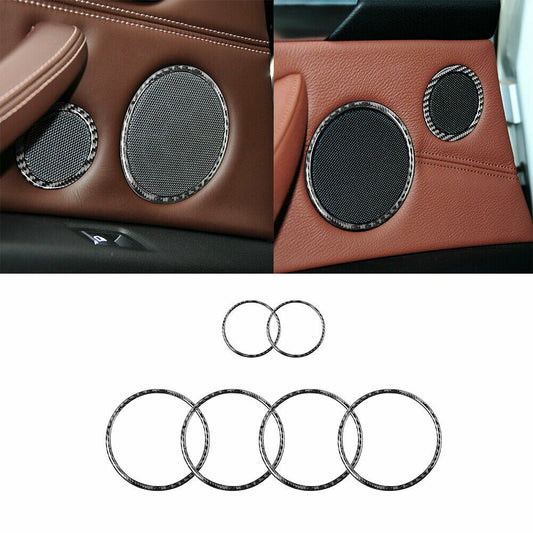 Passend für BMW X5 X6 F15 F16 2014-2017 Lautsprecher Blenden Rahmen Abdeckung