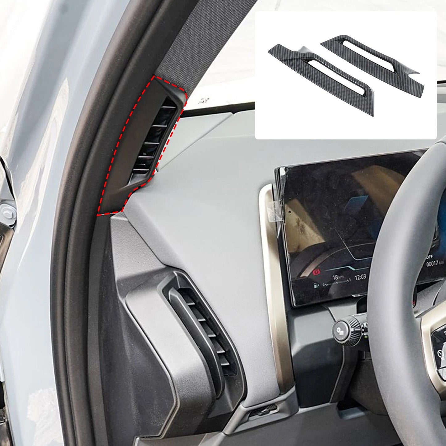Passend für Bmw X3 G45 M50 2025 Lueftung Blende