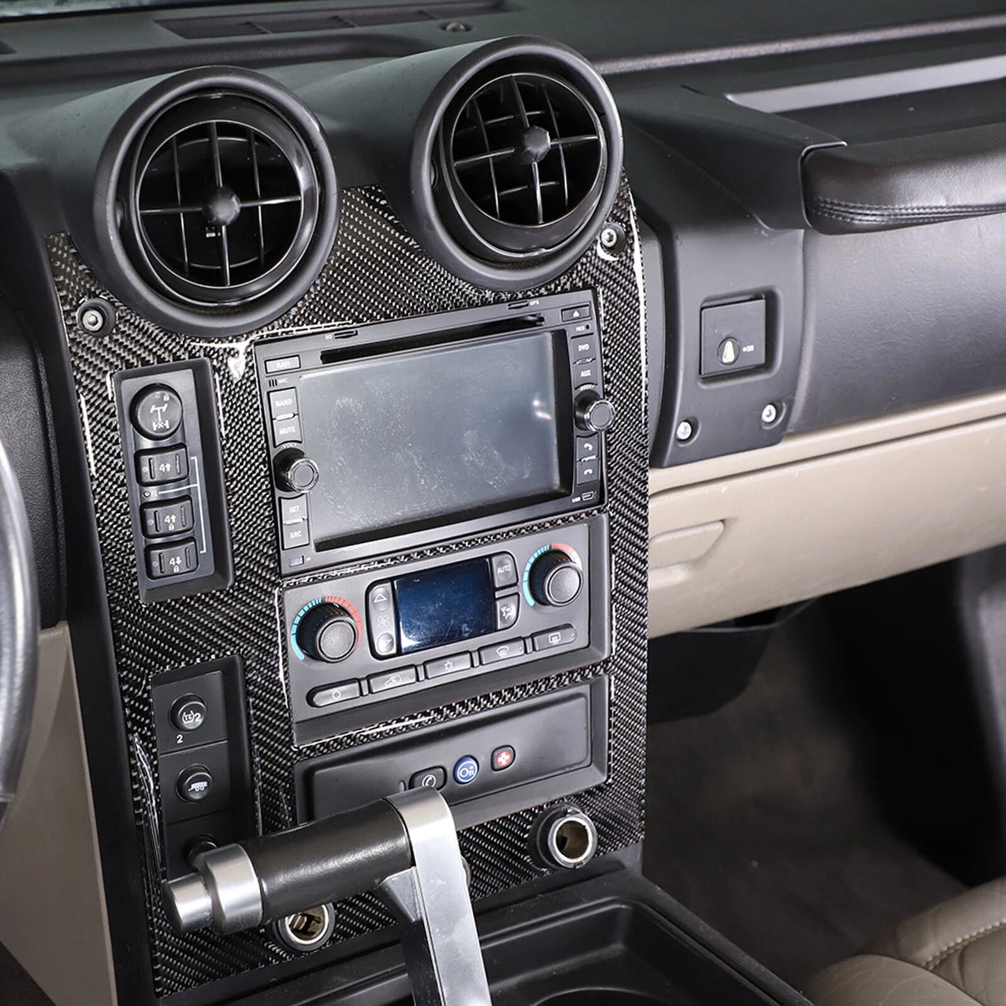 Passend für Hummer H2 2003-2007 Navigation Blende