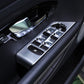 Passend für Range Rover Evoque 2012-18 Fensterheber Blenden Rahmen Silber