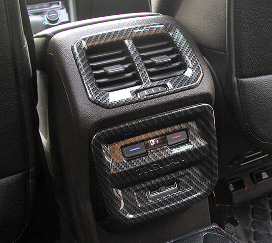 Passend für Luftauslass Hinten Rahmen Abdeckung Passend Für VW Tiguan 2 AD1 MK2 Rline TDI