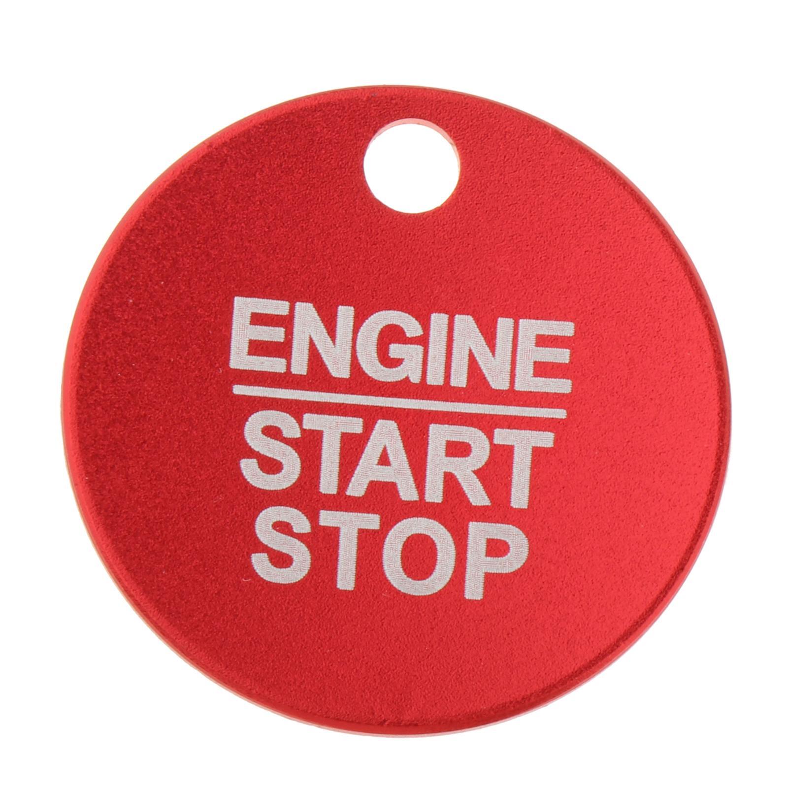 Passend für Ford Focus Kuga Fiesta Start Stop Blenden Abdeckung Rahmen Rot