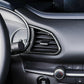 Passend für Mazda CX30 Lüftungsdüsen Blenden Abdeckung Zierrahmen Carbon