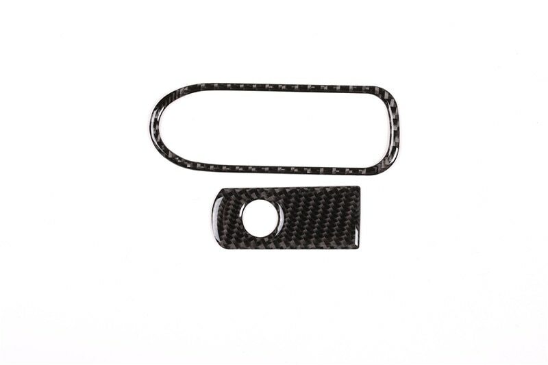 Passend für Mercedes Benz W205 GLC Handschuhfach Rahmen Blende Carbon