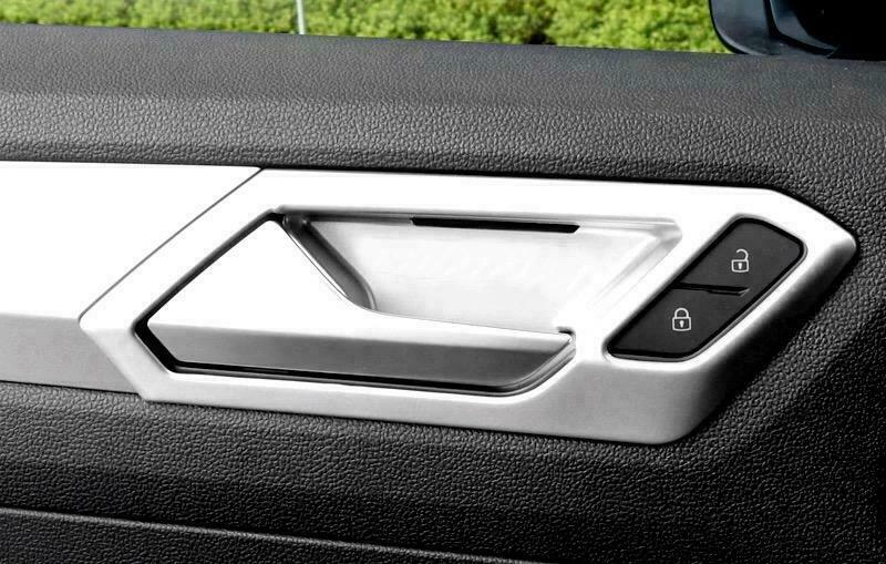 Passend für Handgriffe Blende Zierblende Abdeckung Rahmen Passend Für VW T-Roc TDI TSI