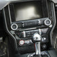 Passend für Ford Mustang ab 2015 Mittelkonsole Radio Media Carbon Blende Rahmen