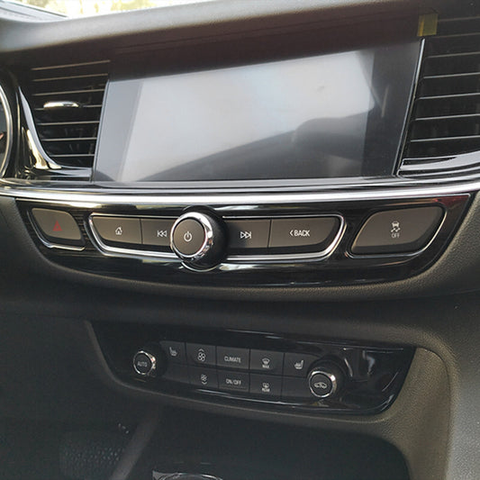 Passend für Opel Insignia Radio Blende Abdeckung Rahmen Schwarz