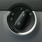 Passend für VW skoda octavia A7 Lichtschalter Chrom silber Edelstahl Blende