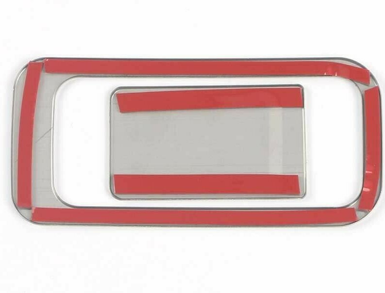 Passend für VW Golf 8 MK8 Handschuhfach Blende Zierrahmen Tuning Edelstahl
