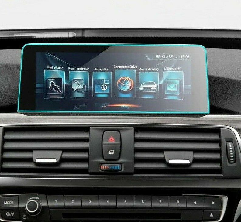 Passend für BMW 1 2 3 4 Großes Display Schutzglas Schutz Folie Glas