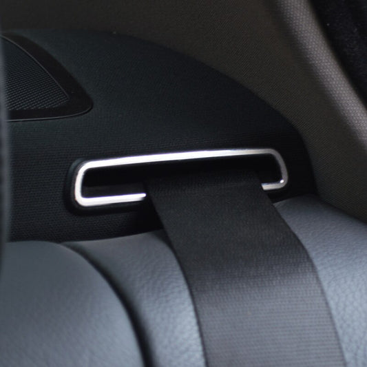Passend für BMW 5 2011-17 Gurt Blenden Abdeckungen Rahmen