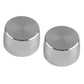 Passend für Passt für Smart 451 Alu Abdeckkappe Blende Blinker Kappe Scheibenwischerhebel