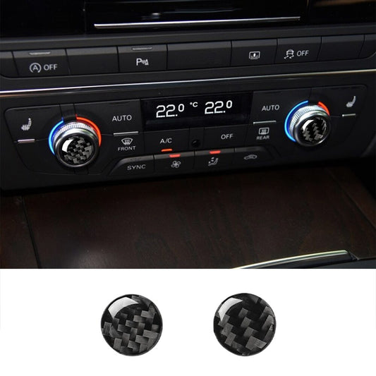 Passend für Audi A6 C7 A7 4G8 2012-18 Klima Regler Blenden Abdeckung Tuning