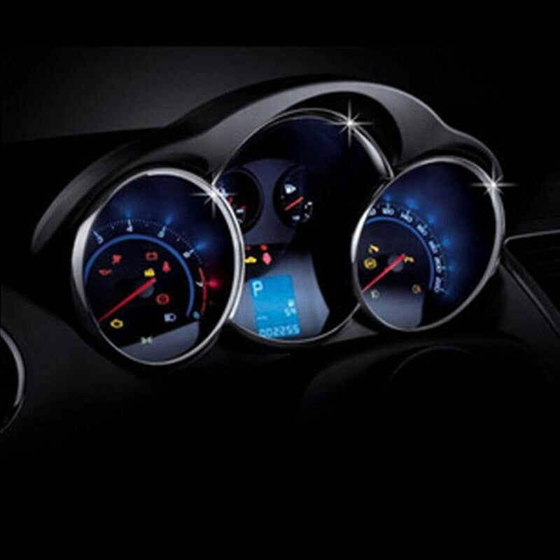 Passend für Chevrolet Cruze Blende Tacho Rahmen Chrom