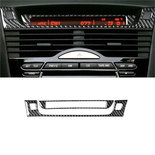 Passend für Mazda RX-8 04-08 Bildschirm Display Rahmen Blenden Abdeckung Carbon