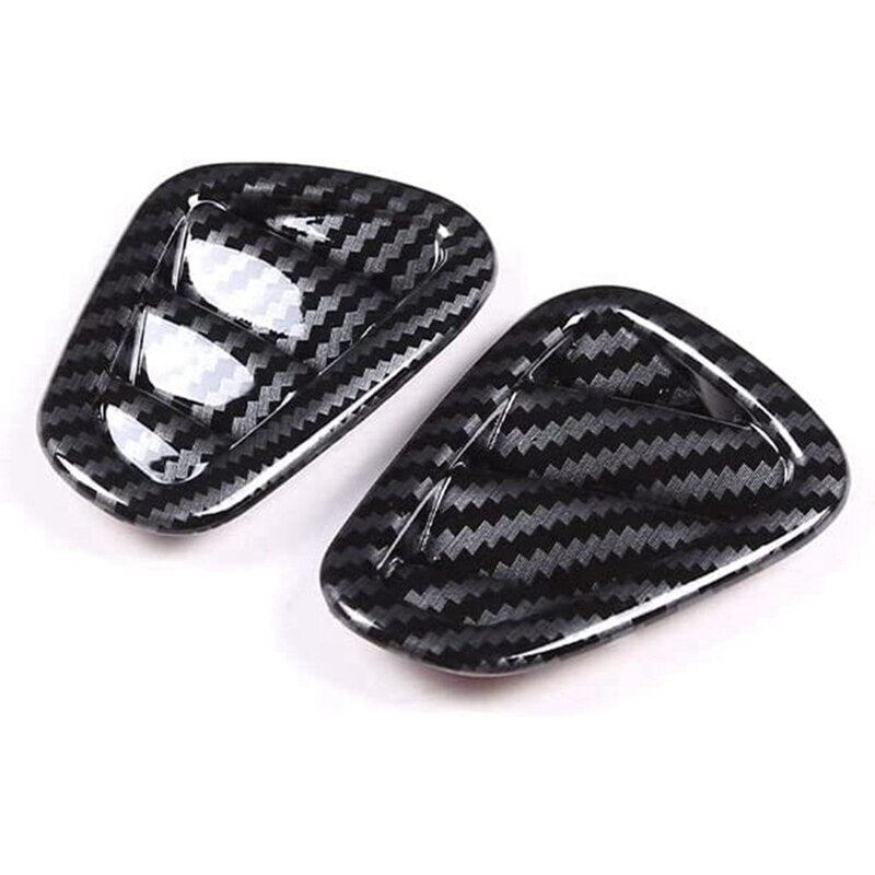 Passend für Mercedes C Class W206 Lüftung Blenden Abdeckungen Rahmen Carbon