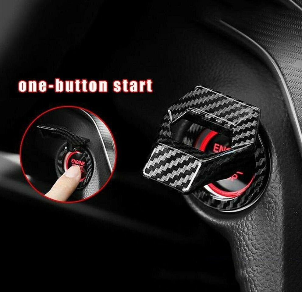 Passend für Start Stop Racing Tuning Sport Abdeckung klappbar Carbon Passend Für Mazda