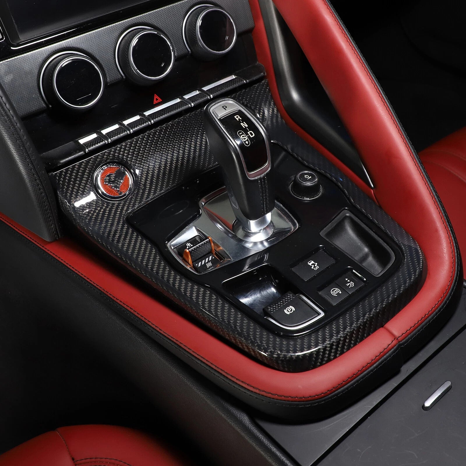 Passend für Jaguar F Type X152 2013-2022 Mittelkonsole Blende