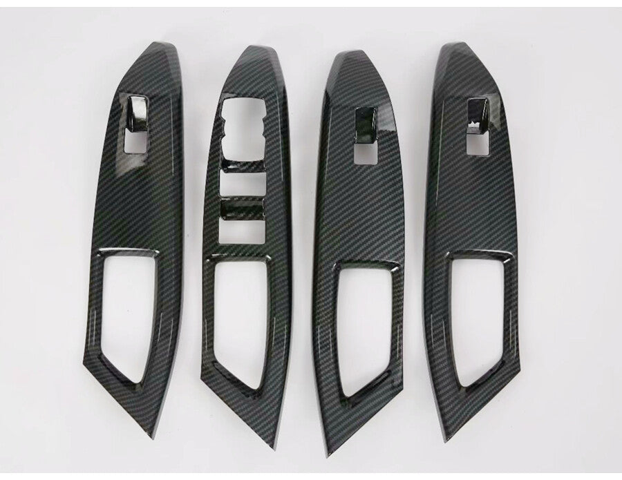 Passend für Ford Focus Fensterheber Blenden Abdeckung Rahmen Carbon