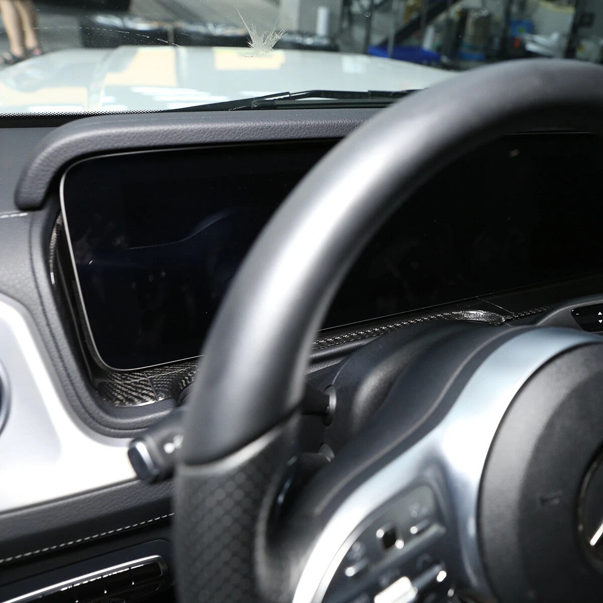 Passend für Mercedes G Klasse W463 2019-2023 Navigation Blende