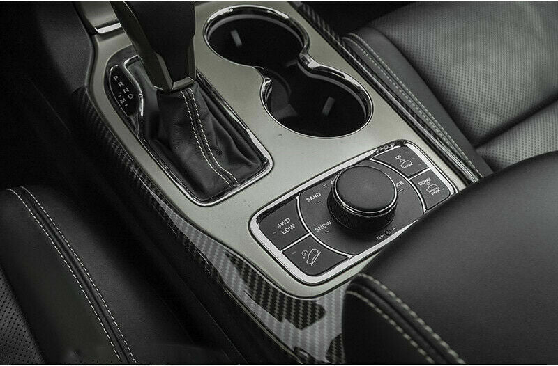 Passend für Jeep Cherokee Mittelkonsole Abdeckung Blenden Rahmen Tuning