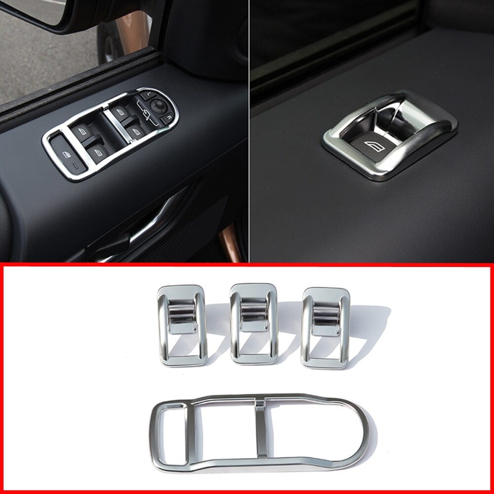 Passend für Land Rover Freelander 2 LR2 2009-15 Fensterheber Blenden Rahmen