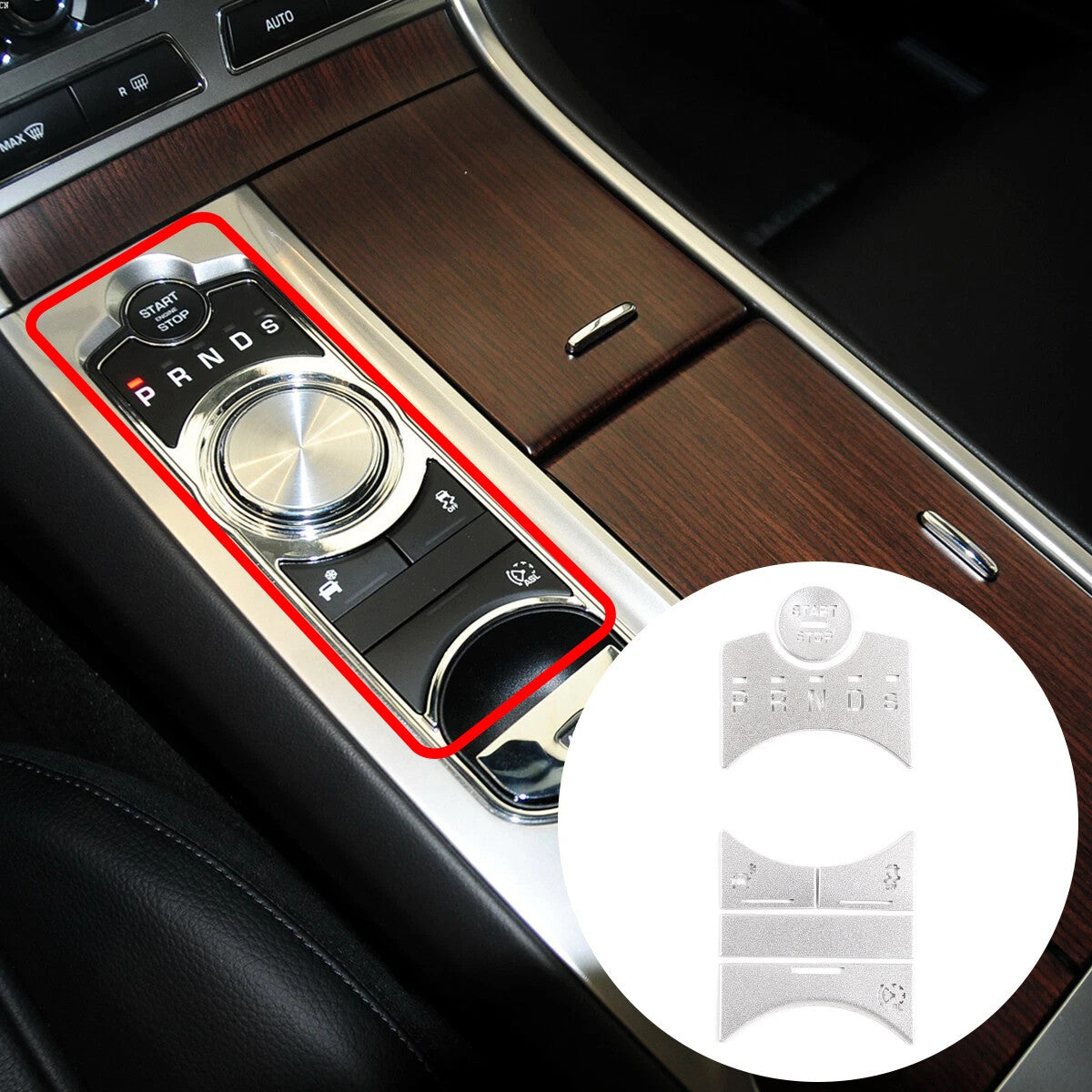 Passend für Jaguar Xf 12-15 Mittelkonsole Tasten Blende