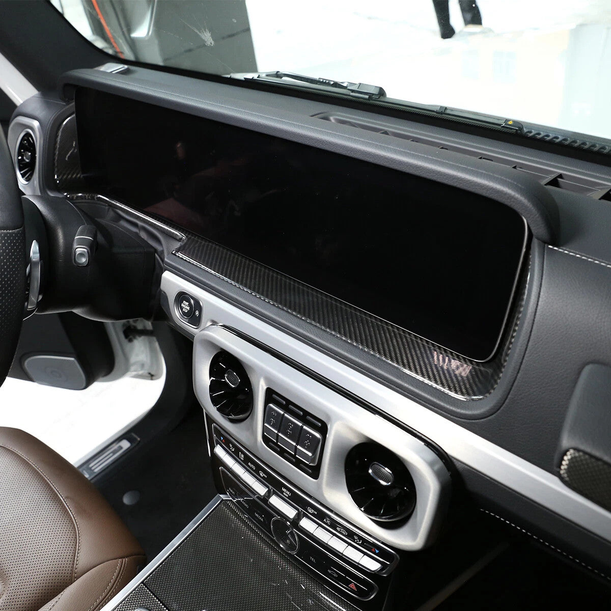 Passend für Mercedes G Klasse W463 2019-2023 Navigation Blende