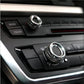 Passend für 3x BMW F20 F21 F30 F31 F80 F32 F82 F36 Silber Alu Radio Regler Knopf