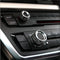 Passend für 3x BMW F20 F21 F30 F31 F80 F32 F82 F36 Silber Alu Radio Regler Knopf