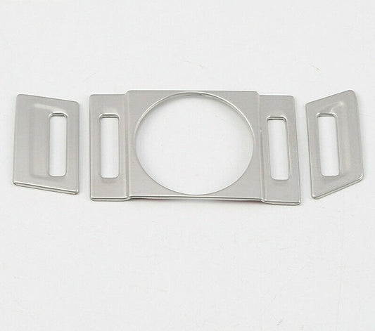 Passend für VW Volkswagen Passat B8 Edelstahl Blende Uhr Luftdüse Regler Rahmen