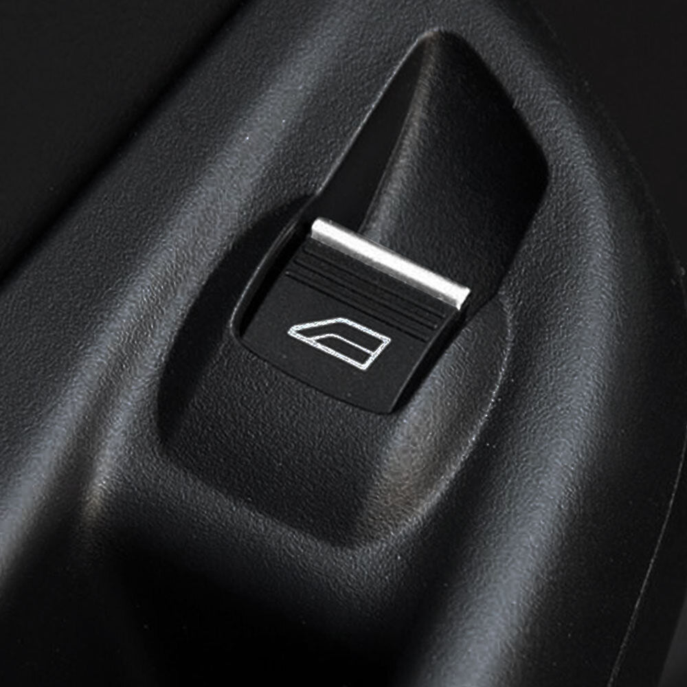 Passend für Ford Focus 3 MK3 Fensterheber Blenden Abdeckung Rahmen Silber