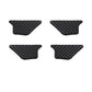 Passend für Audi A3 2014-19 Türgriff Blende Abdeckung Rahmen Carbon