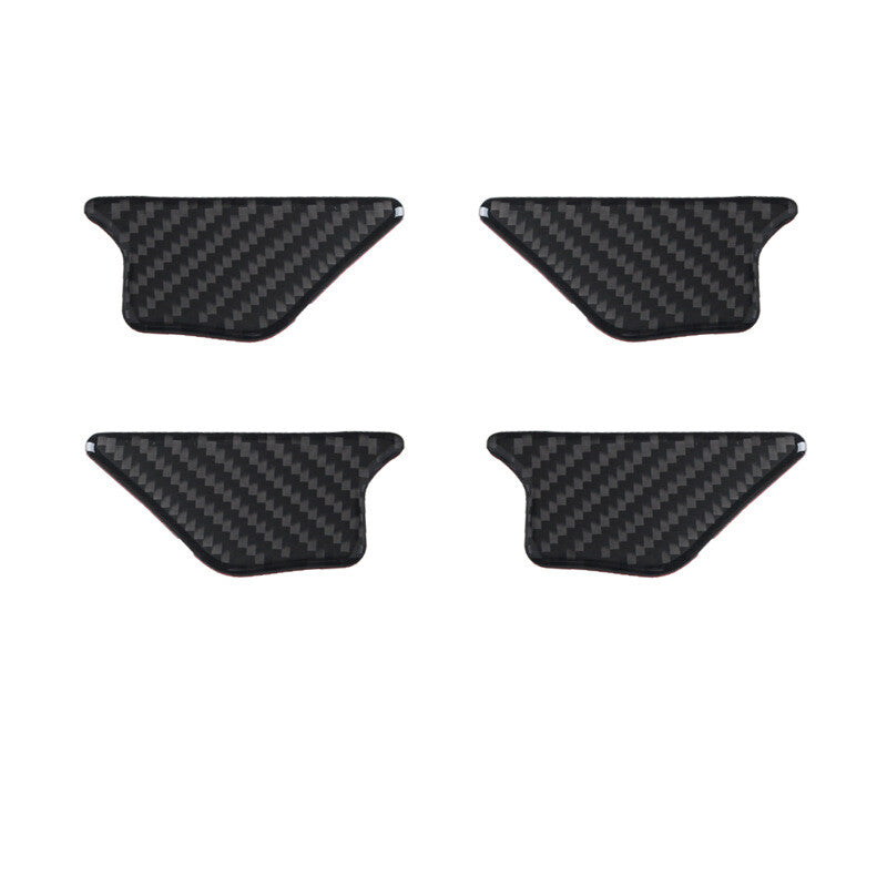 Passend für Audi A3 2014-19 Türgriff Blende Abdeckung Rahmen Carbon