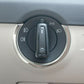 Passend für VW skoda octavia A7 Lichtschalter Chrom silber Edelstahl Blende
