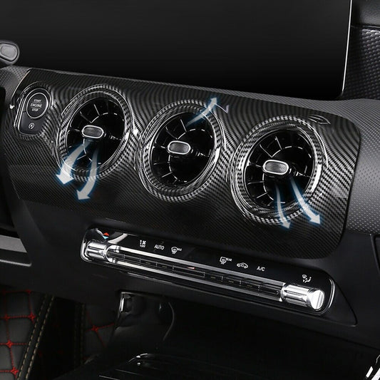 Passend für Mercedes Benz A W177 V177 CLA W118 C118 Carbon Blende Lüftung Armatur