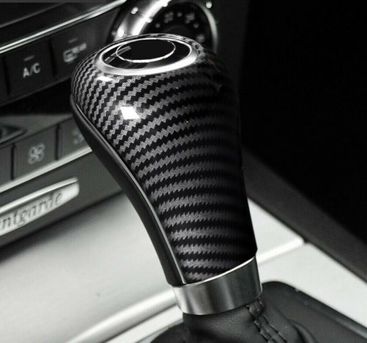 Passend für Mercedes A C E CLS G GLK Carbon Schaltung Blende Schaltknauf