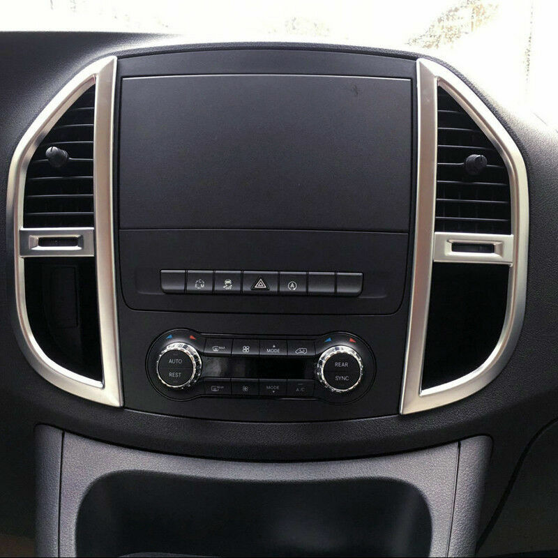Passend für Mercedes-Benz Vito V-Klasse Klimaanlage Konsole Radio Blende Rahmen