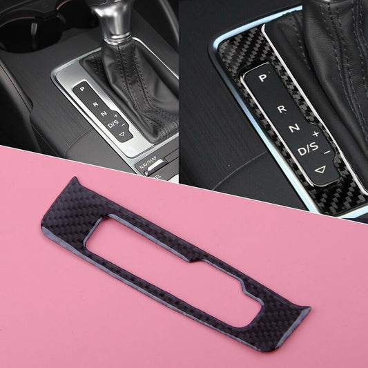Passend für Audi A4 B8 A5 Q5 Schaltung Gang Mittelkonsole Tuning Blende Carbon