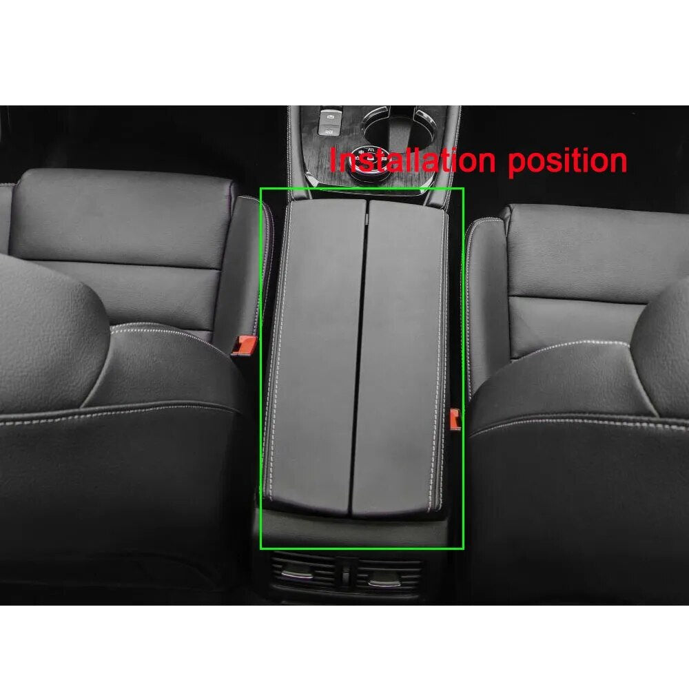 Passend für Nissan X-trail 2021-23 Armlehne Blende Zierblende Abdeckung Sliver