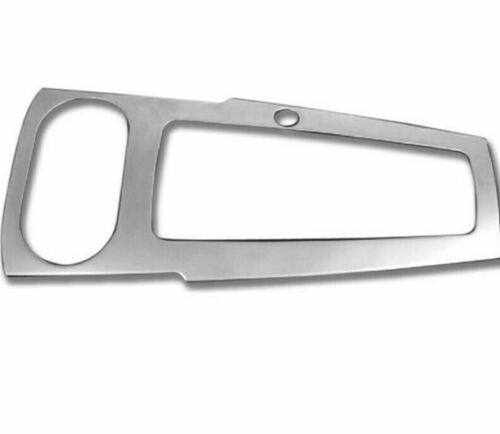 Passend für Audi A3 Mittelkonsolen Schaltung Rahmen Blende aus Edelstahl