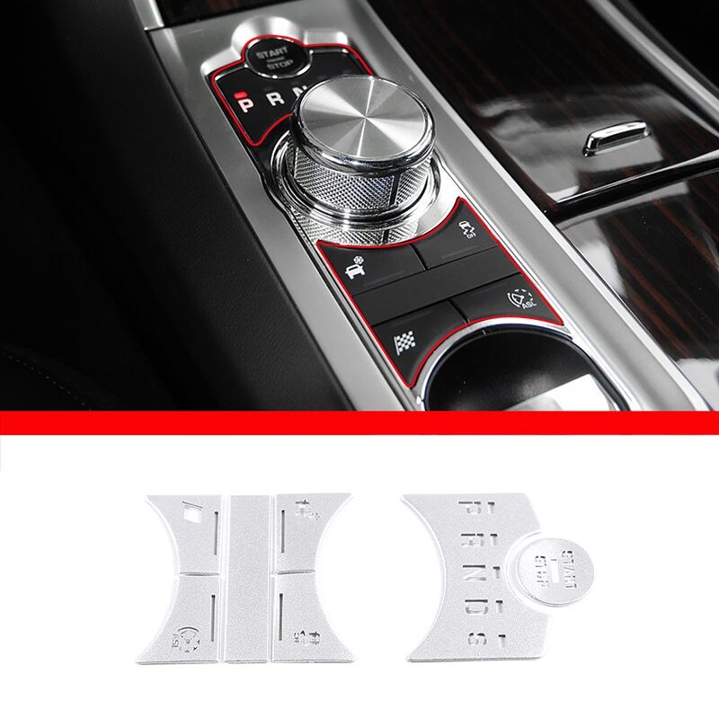 Passend für Jaguar XF 2012-15 Tasten Schalter Blenden Abdeckung Tuning